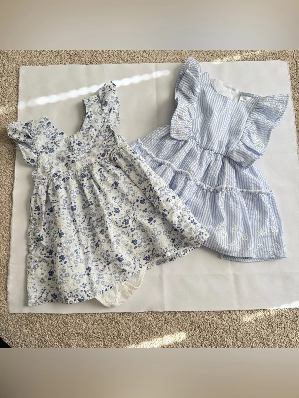 Baby Girl 9-12 months Dress, Onesie, T-shirts, Shorts bundle Carter’s GAP